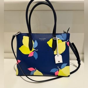 Kate Spade Spring Lemon Zest Tote!!! Unique and Pristine! NWOT! Very rare Find-